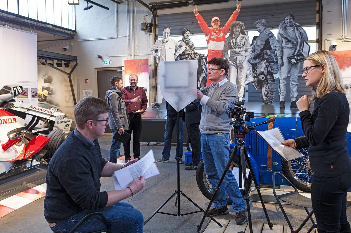 Set-Fotografie-Filmproduktion